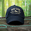 Fly Fishing Guide Navy Embroidered Hat ALT1 Thumbnail
