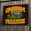 Camper's Paradise NA Tin Sign 16 x 12.5 ALT1 Thumbnail