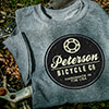 Bicycle Company Graphite Heather Adult T-Shirt ALT1 Thumbnail