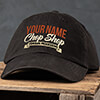 Chop Shop Black Embroidered Hat ALT1 Thumbnail