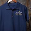 Classic Wine Tasting Services Navy Embroidered Polo Shirt ALT1 Thumbnail