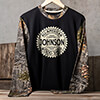 Wood Shop Black/SFG Camo Adult 2-Tone Camo Long Sleeve T-Shirt ALT1 Thumbnail
