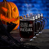 Can't Scare Me Clear Coffee Mug - Engraved (set of 4) ALT2 Thumbnail
