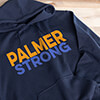 Strong Navy Adult Hooded Sweatshirt ALT1 Thumbnail