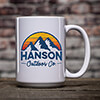 Outdoor Company White Ceramic Coffee Mug (single) ALT1 Thumbnail