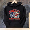 All American Choppers Black Adult Hooded Sweatshirt ALT1 Thumbnail