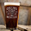 Motorcycles Clear Pint Glass - Engraved (single) ALT1 Thumbnail