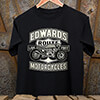 Motorcycles Black Adult T-Shirt ALT1 Thumbnail