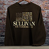American Outdoor Company Dark Chocolate Adult Long Sleeve ALT1 Thumbnail