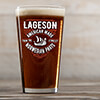 Norwegian Parts Clear Pint Glass - Color Printed (single) ALT1 Thumbnail