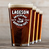 Norwegian Parts Clear Pint Glass - Color Printed (set of 4) ALT1 Thumbnail