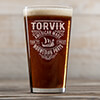 Norwegian Parts Clear Pint Glass - Engraved (single) ALT1 Thumbnail