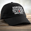 Danish Parts Black Embroidered Hat ALT1 Thumbnail