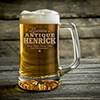 Genuine Irish Antique Clear Beer Mug - Engraved ALT1 Thumbnail