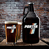 Vintage Motors NA 1 Color Printed Growler 4 Color Pint Glass Gift Set ALT1 Thumbnail