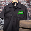 Never Underestimate Irish Black Embroidered Work Shirt ALT1 Thumbnail