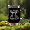 Sasquatch Sanctuary Clear Coffee Mug - Engraved (single) ALT1 Thumbnail