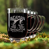 Sasquatch Sanctuary Clear Coffee Mug - Engraved (set of 4) ALT1 Thumbnail