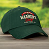 Livin' The Dream Camp Forest Green Embroidered Hat ALT1 Thumbnail