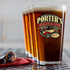 Classic Garage Clear Pint Glass - Color Printed (set of 4) ALT1 Thumbnail