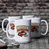 Classic Garage White Ceramic Coffee Mug (set of 4) ALT1 Thumbnail