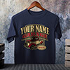 Classic Garage Navy Adult T-Shirt ALT2 Thumbnail