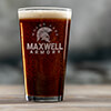 Armory Clear Pint Glass - Engraved (single) ALT1 Thumbnail