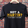 Sorry About Your Luck Black Adult T-Shirt ALT1 Thumbnail