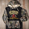 Farming Family Tradition Black/SFG Camo Adult 2-Tone Camo Hooded Sweatshirt ALT1 Thumbnail