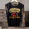 Farming Family Tradition Black/SFG Camo Adult 2-Tone Camo Long Sleeve T-Shirt ALT1 Thumbnail