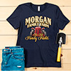 Farming Family Tradition Navy Adult Ladies Premium T-Shirt ALT1 Thumbnail