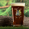 Stick Together Clear Pint Glass - Color Printed (single) ALT1 Thumbnail