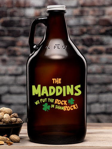 ShamROCK Amber Color Printed Growler