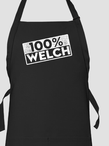 100 Percent Black Apron