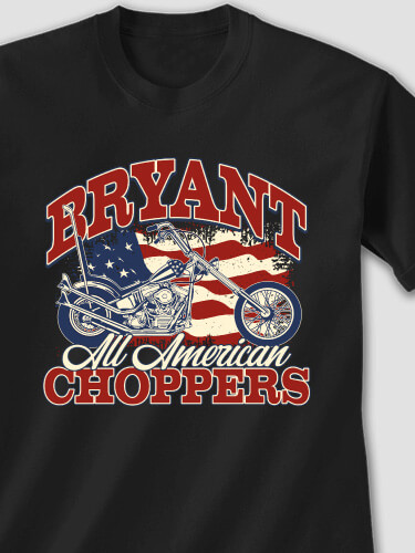 All American Choppers Black Adult T-Shirt