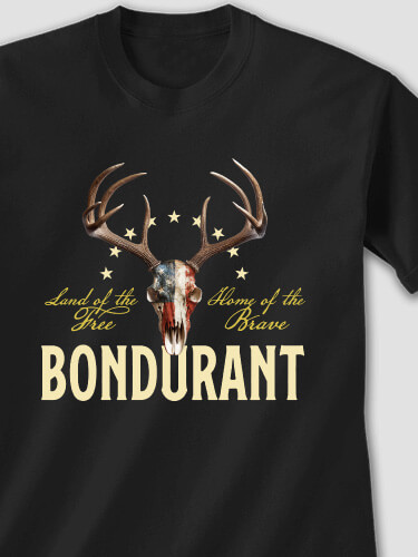 American Hunter Black Adult T-Shirt