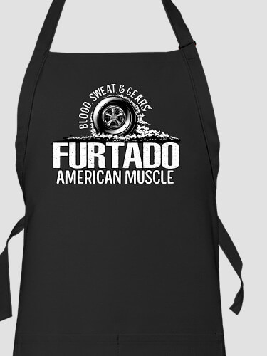 American Muscle Black Apron