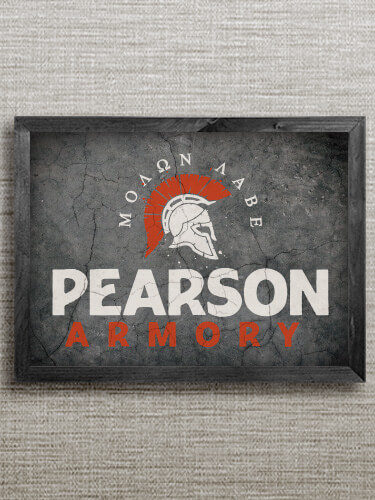 Armory Black Framed Wall Art 16.5 x 12.5