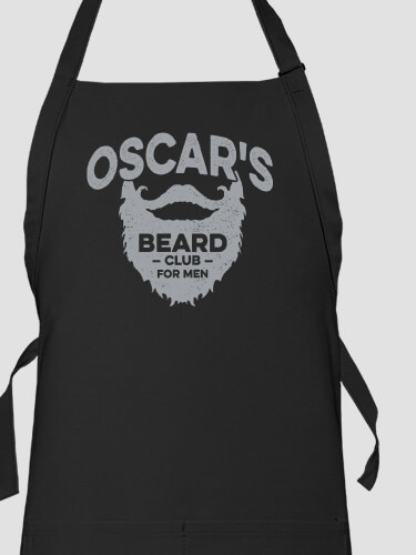 Beard Club Black Apron