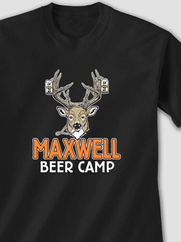 Beer Camp Black Adult T-Shirt