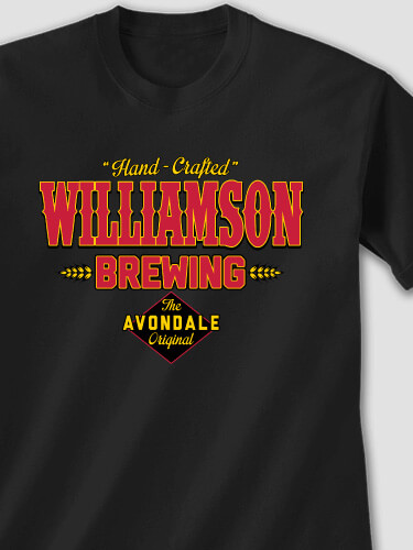 Brewing Black Adult T-Shirt