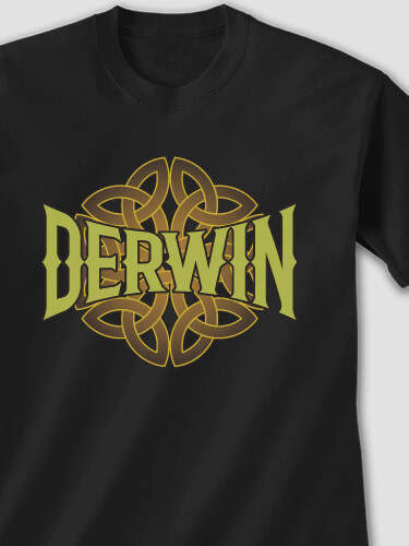 Celtic Heritage Black Adult T-Shirt