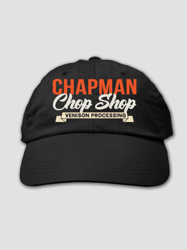 Chop Shop Black Embroidered Hat