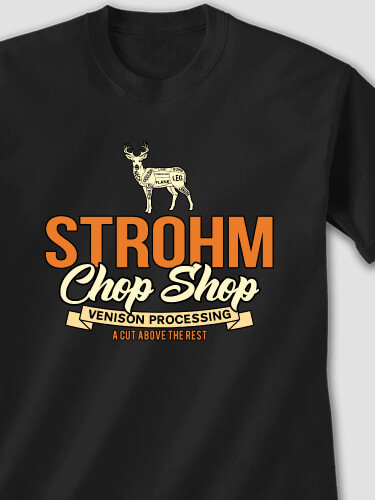 Chop Shop Black Adult T-Shirt