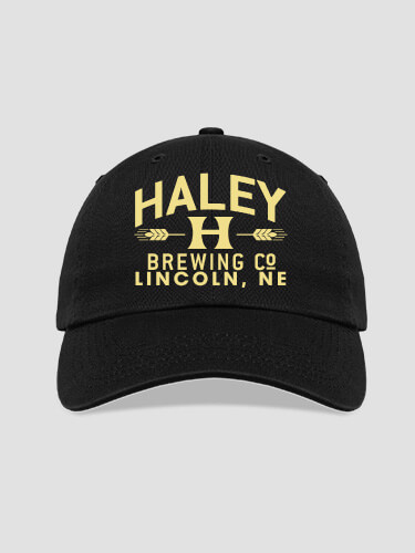 Classic Brewing Company Black Embroidered Hat