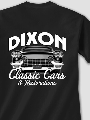 Classic Cars BP Black Adult T-Shirt