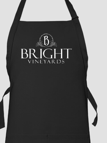 Classic Vineyards Black Apron