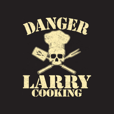 Black Cooking Danger Personalized default 