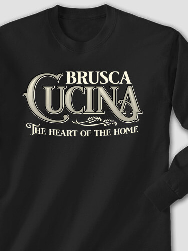 Cucina Black Adult Long Sleeve