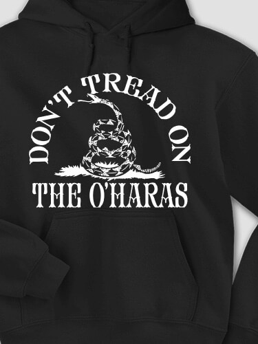 Don't Tread Black Adult Hooded Sweatshirt